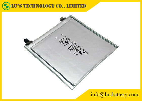 HRL que cubre la batería de litio flexible de CP155050 3V 650mah para las etiquetas